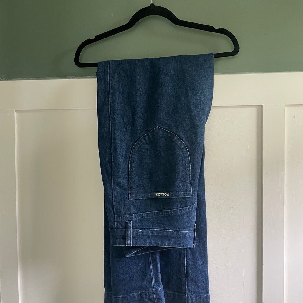 ROLLA's long deep blue women’s sailors jeans